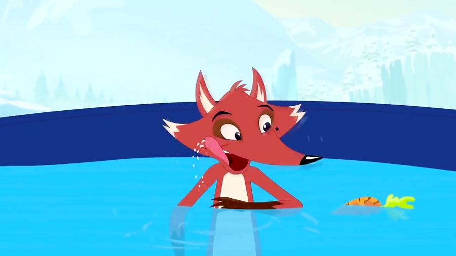 کارتون شاد جوجه کوچولوها و روباه بدجنس - قسمت 48 - قطب جنوب